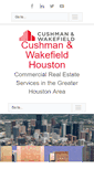 Mobile Screenshot of cushmanwakefieldhouston.com